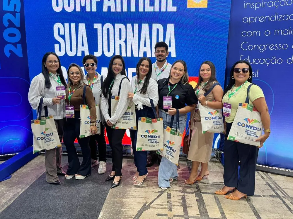 Gestores, coordenadores e professores das escolas estaduais de Uiraúna participam do XI Congresso Nacional de Educação – CONEDU, em Olinda