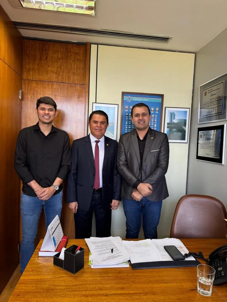 Aldo e Matheus participam de audiência com secretário executivo do ministério da saúde e com o Deputado Wilson Santiago