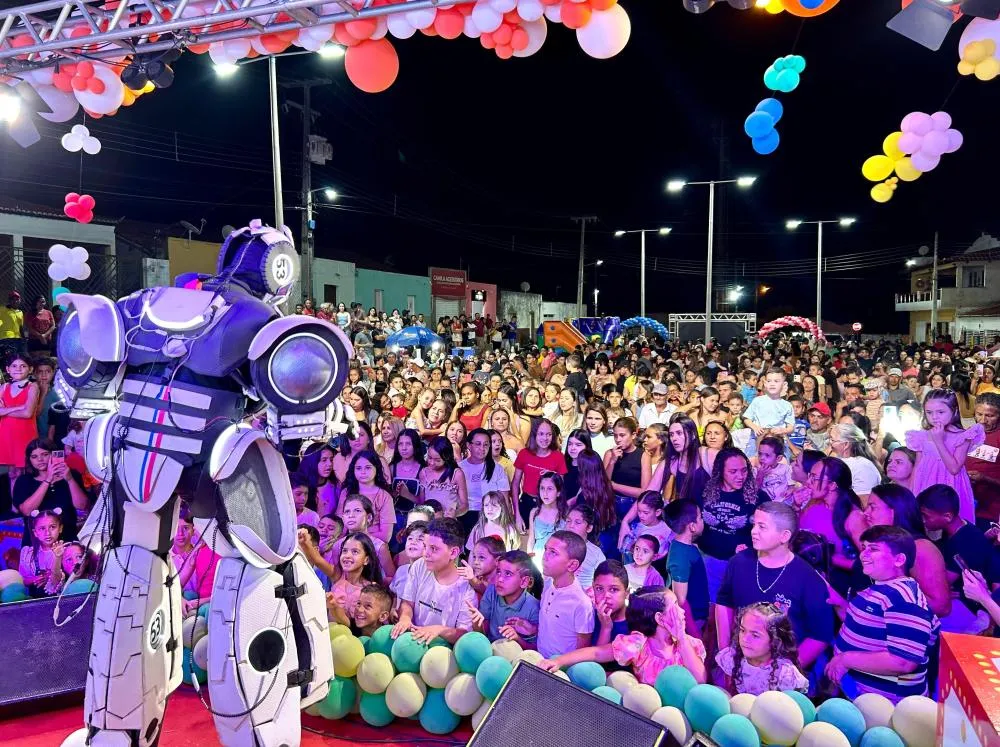 Prefeito Rinaldo Cipriano realiza mais uma edição do Dia da Criança Feliz em Joca Claudino
