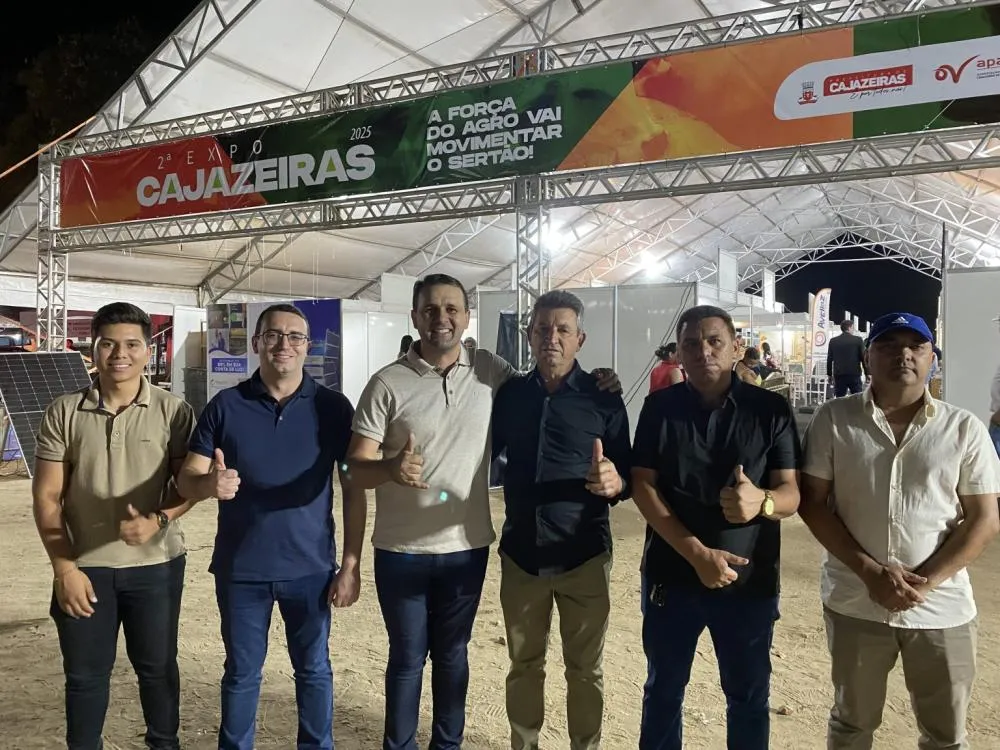 Prefeito Aldo Andrade e vereadores prestigiam ExpoCajazeiras Agropecuária 2025