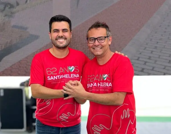 Wilson Filho garante novos recursos e reforça parceria com o prefeito João Cléber, em Santa Helena