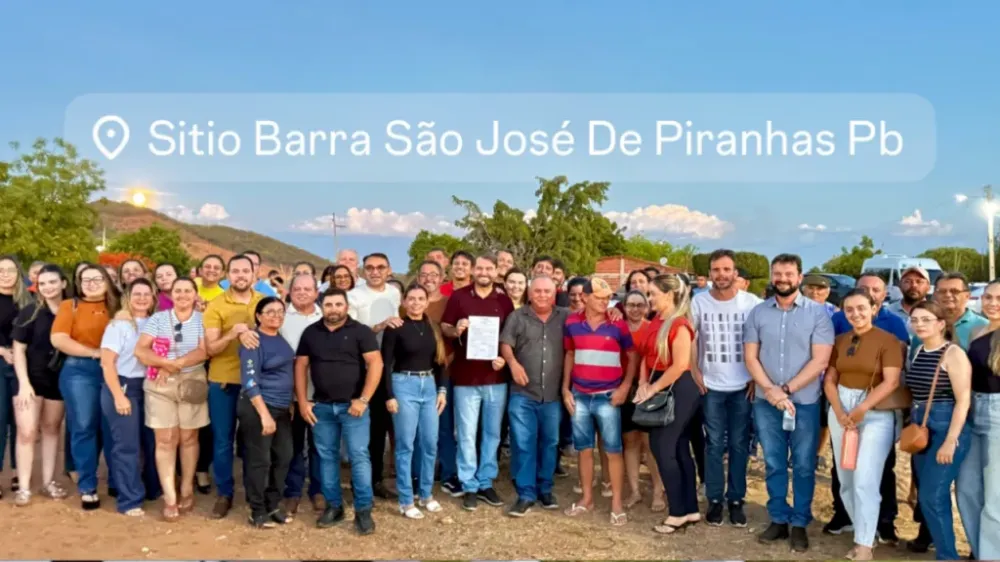 Prefeito Bal Lins autoriza obras de calçamento em seis vias rurais, travessias e acessos que vão beneficiar diversas comunidades de São José de Piranhas