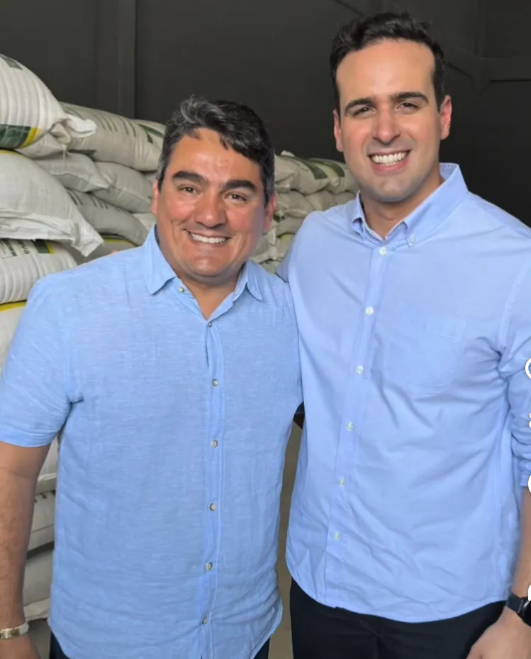 Ao lado do vice-governador Lucas Ribeiro, prefeito Lucas Braga reforça compromisso com o criador de Marizópolis e região
