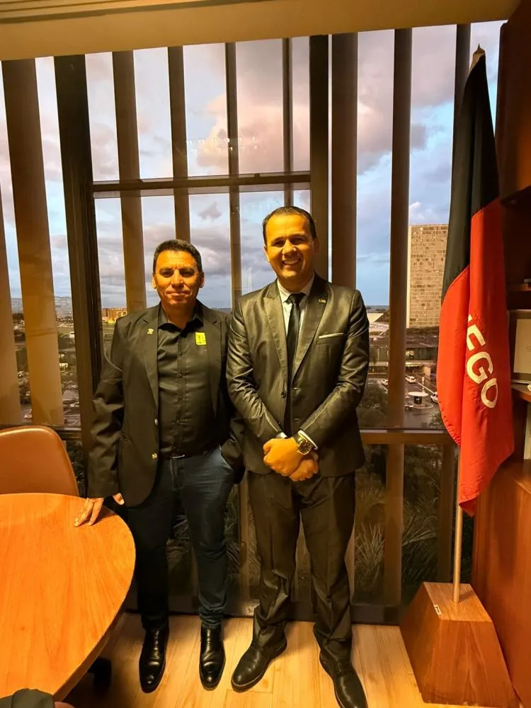 Prefeito de Bernardino Batista e presidente da Câmara cumprem agenda em Brasília