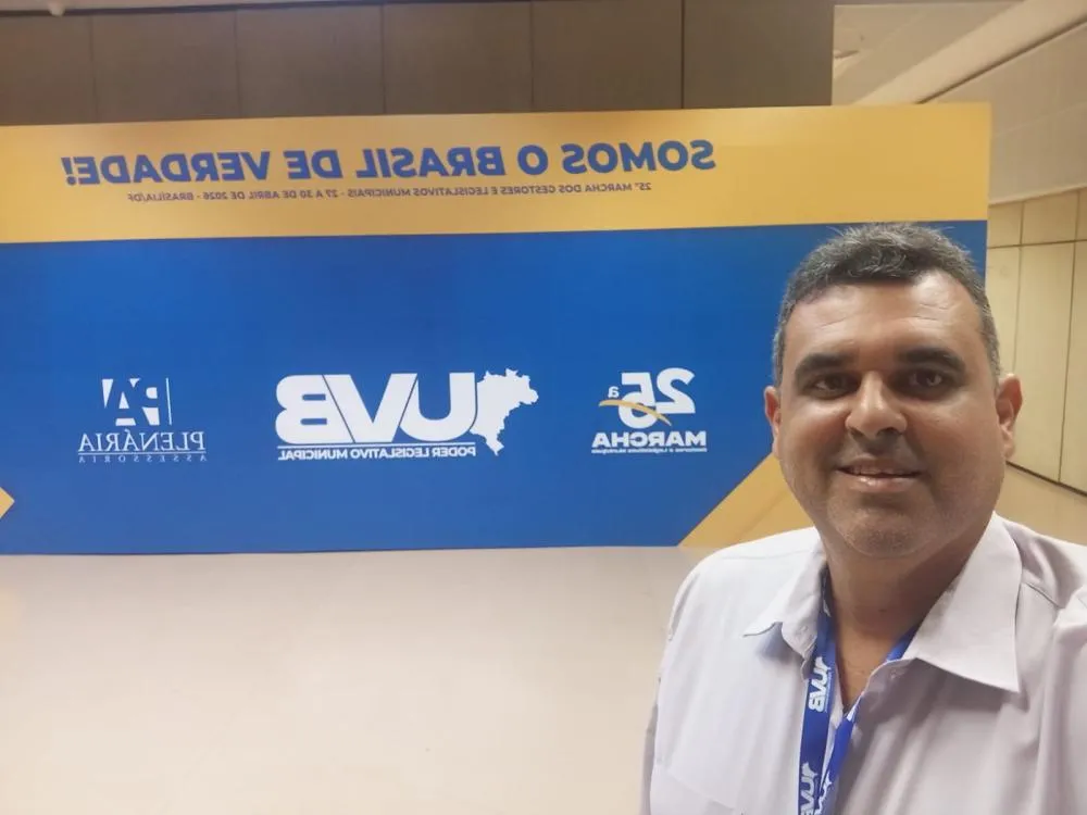 Em Brasília, vereador Thiago de Azulão participa da 25ª Marcha dos Gestores e Legislativos Municipais e reforça protagonismo político